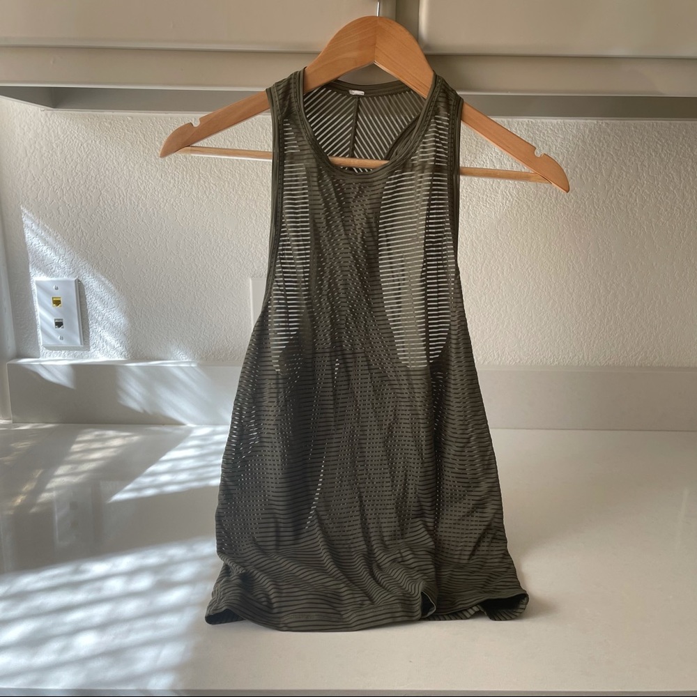 Lululemon striped tank